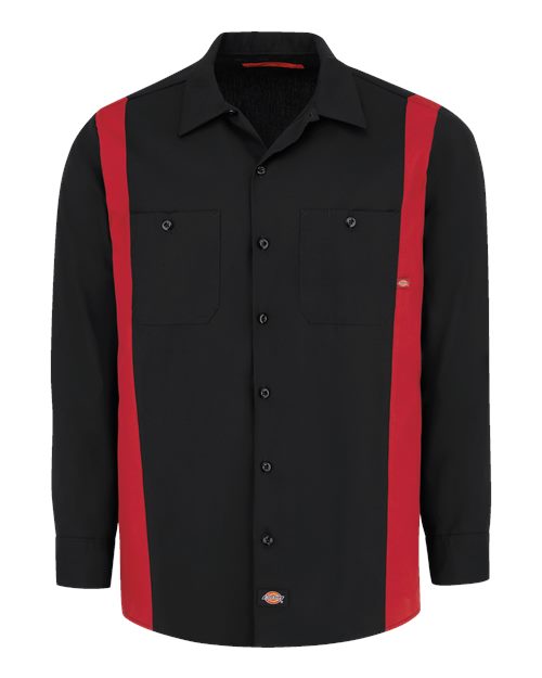 Men's Industrial Colorblocked Long Sleeve Shirt