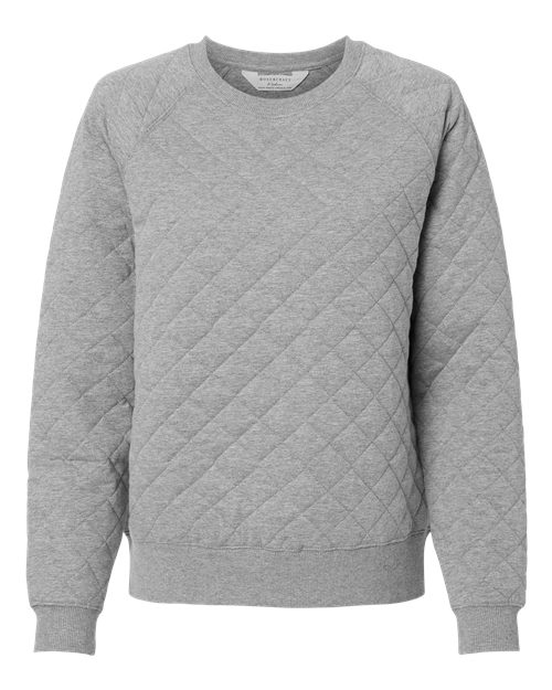 Women's Quilted Crewneck Pullover