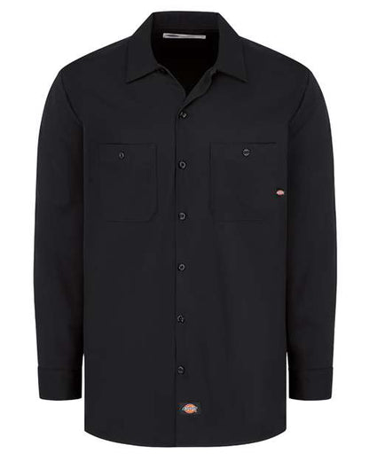 Men's Tall Industrial Cotton Long Sleeve Work Shirt