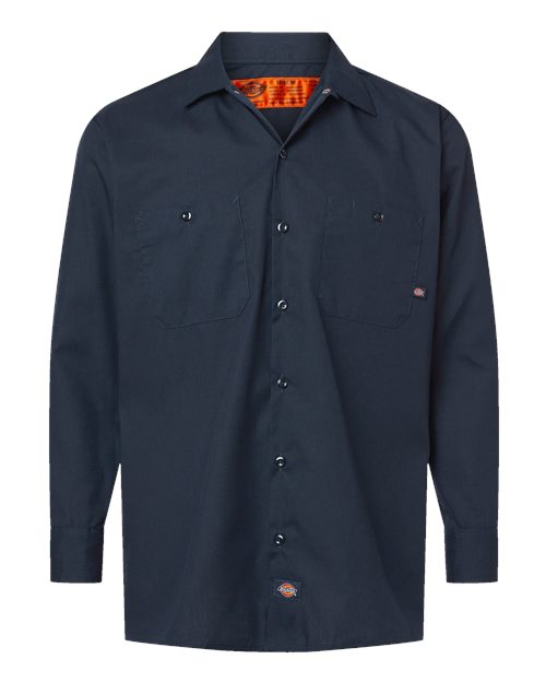 Men's Industrial Long Sleeve Work Shirt