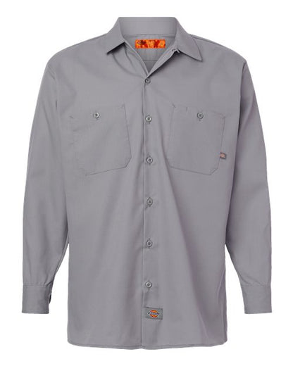 Men's Tall Industrial Long Sleeve Work Shirt