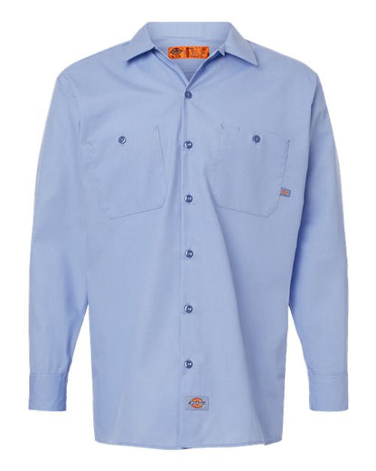 Men's Tall Industrial Long Sleeve Work Shirt