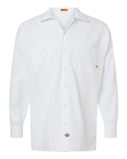 Men's Tall Industrial Long Sleeve Work Shirt