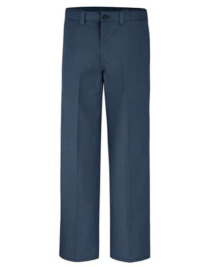 Men's Industrial Flat Front Comfort Waist Pants