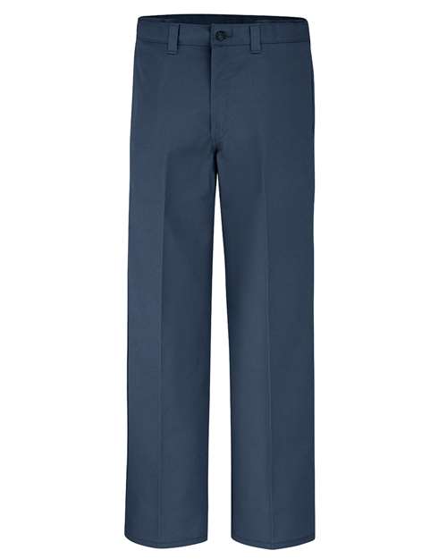 Men's Extended Sizes Flat Front Comfort Waist Pants