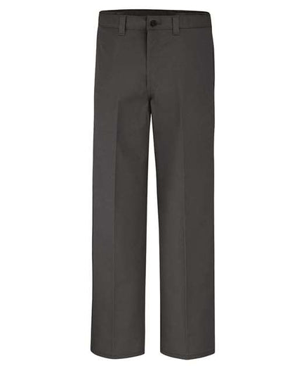 Men's Odd Sizes Industrial Flat Front Comfort Waist Pants