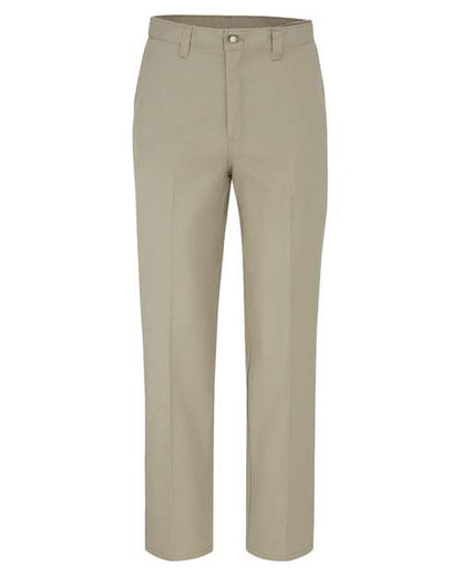 Men's Premium Industrial Flat Front Comfort Waist Pants