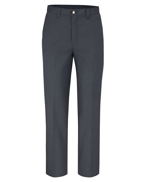 Men's Extended Sizes Premium Industrial Flat Front Comfort Waist Pants