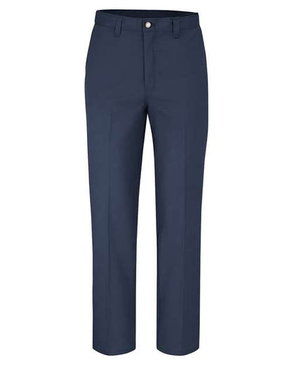 Men's Extended Sizes Premium Industrial Flat Front Comfort Waist Pants
