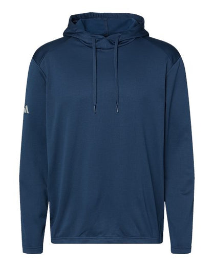 Men's Textured Mixed Media Midweight Hooded Sweatshirt