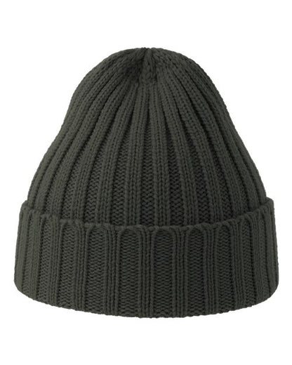 Sustainable Cable Knit Cuffed Beanie