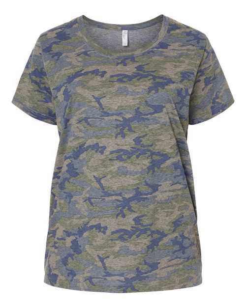 Women's Curvy Collection Fine Jersey Tee