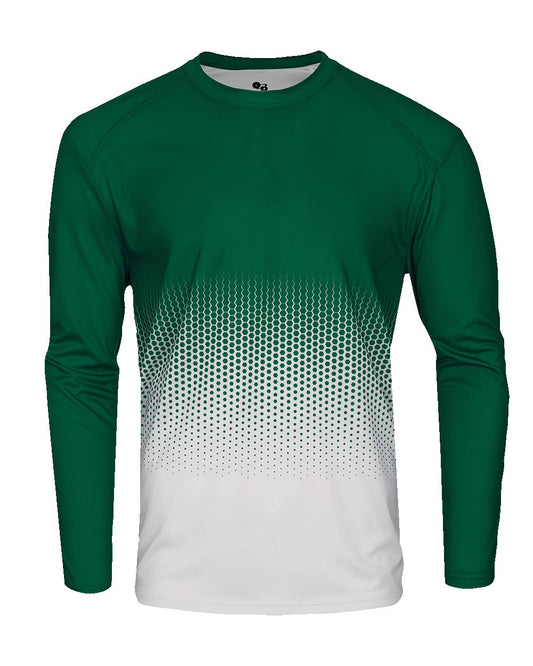 Badger Hex 2.0 Long Sleeve T-Shirt - 4224
