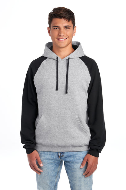 Jerzees? Unisex NuBlend? Colorblock Raglan Hoodie Sweat