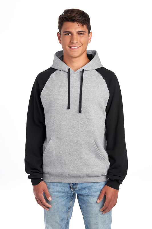 Jerzees? Unisex NuBlend? Colorblock Raglan Hoodie Sweat