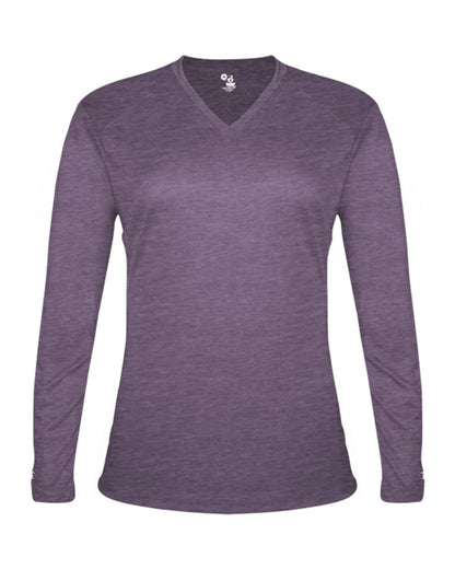 Badger Women's Tri-Blend Long Sleeve T-Shirt - 4964