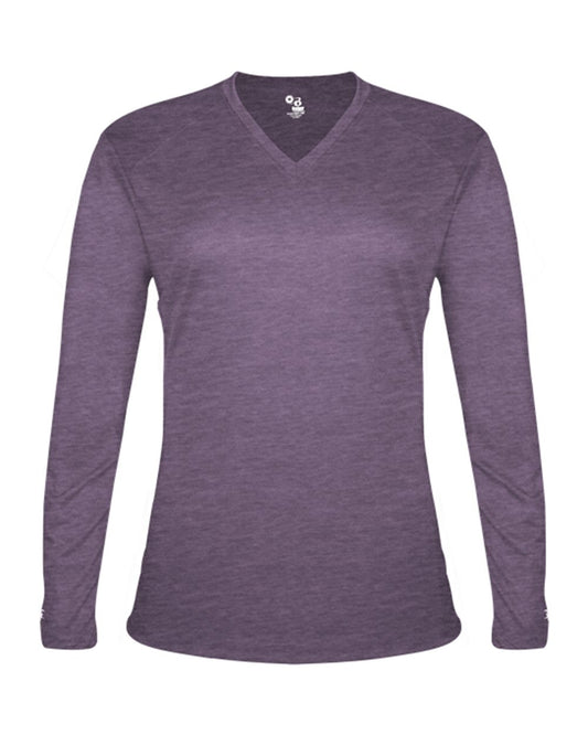 Badger Women's Tri-Blend Long Sleeve T-Shirt - 4964