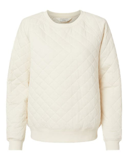 Women's Quilted Crewneck Pullover