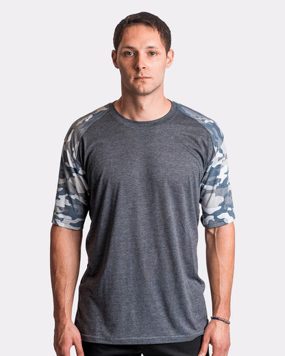 Badger Vintage Camo Sport Triblend T-Shirt - 4970