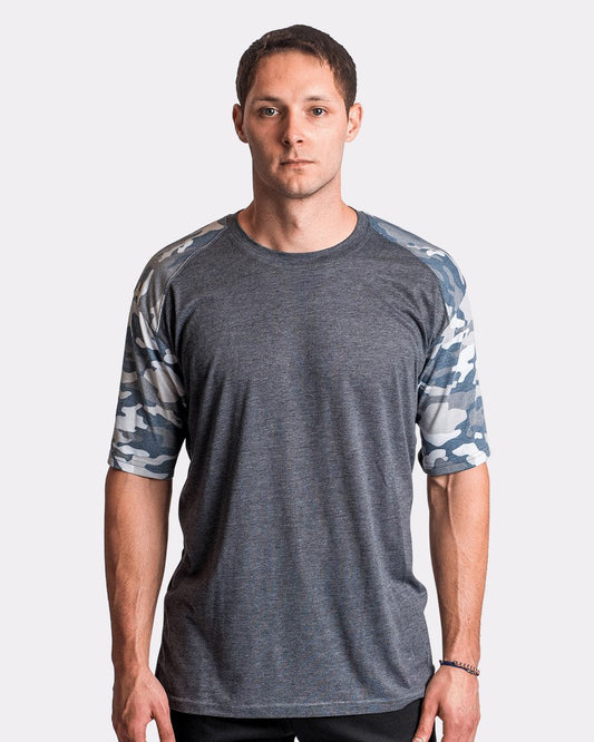 Badger Vintage Camo Sport Triblend T-Shirt - 4970