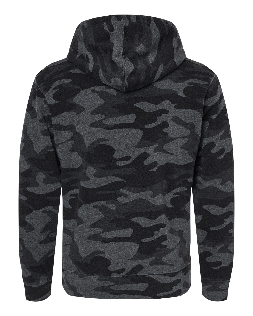 J. America Triblend Fleece Hooded Sweatshirt - 8871