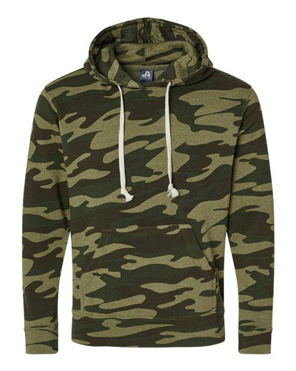 Men's Triblend Fleece Hooded Sweatshirt