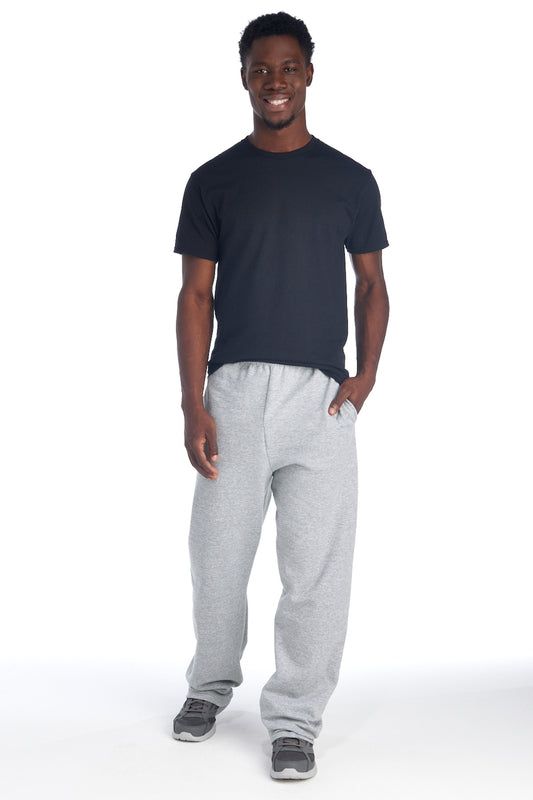 Jerzees? NuBlend? Open Bottom Pant with Pockets. 974MP