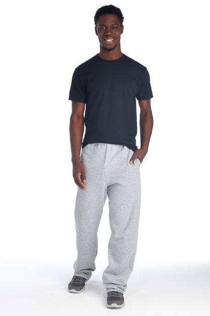 Jerzees? NuBlend? Open Bottom Pant with Pockets. 974MP
