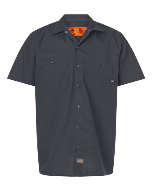 Men's Industrial Short Sleeve Work Shirt