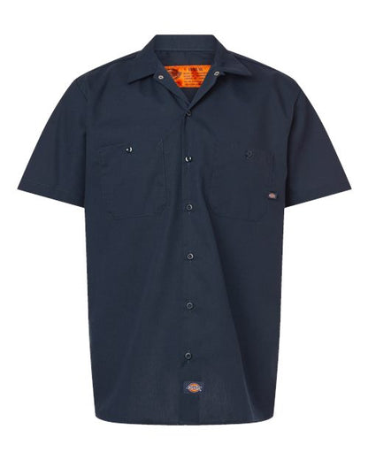 Men's Industrial Short Sleeve Work Shirt