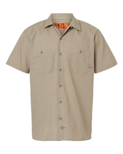 Men's Industrial Short Sleeve Work Shirt