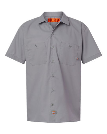 Men's Tall Industrial Short Sleeve Work Shirt
