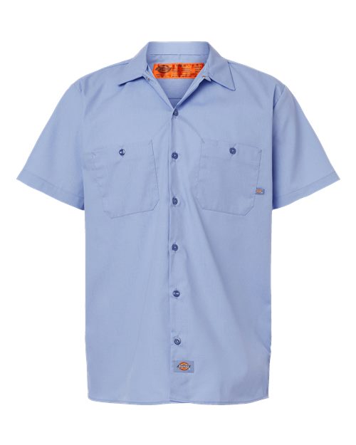 Men's Tall Industrial Short Sleeve Work Shirt