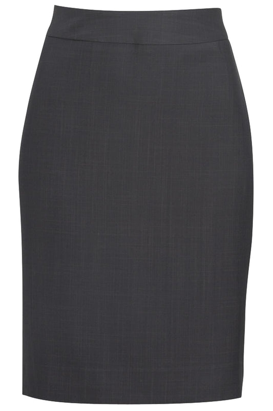 Ladies Intaglio Microfiber Straight Skirt - 9761