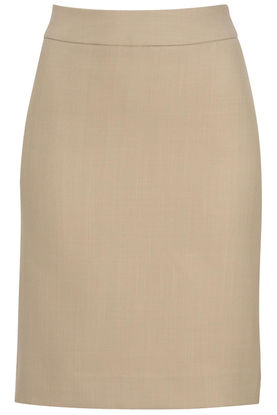 Ladies Intaglio Microfiber Straight Skirt - 9761
