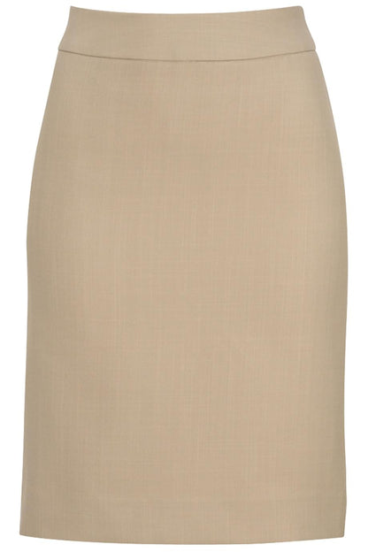 Ladies Intaglio Microfiber Straight Skirt - 9761