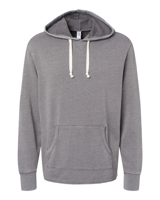Alternative School Yard Mineral Wash French Terry Hoodie - 8629