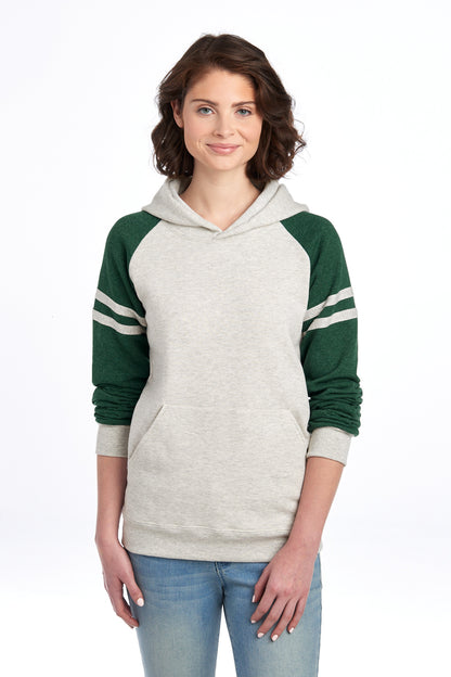 Jerzees? Unisex NuBlend? Varsity Colorblock Hooded Swea