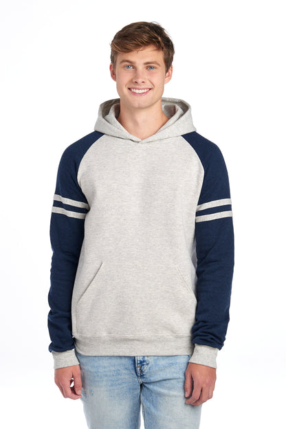 Jerzees? Unisex NuBlend? Varsity Colorblock Hooded Swea