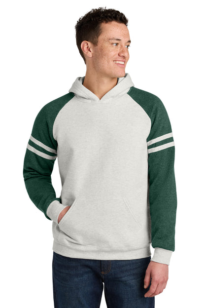 Jerzees® Unisex NuBlend® Varsity Colorblock Hooded Sweatshirt