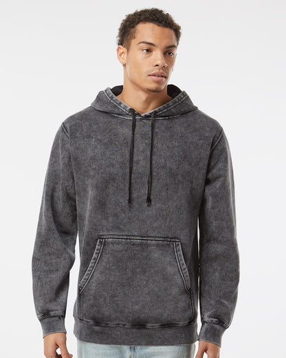 Independent Trading Co. Midweight Mineral Wash Hooded Sweatshirt - PRM4500MW