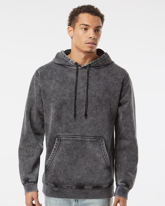 Independent Trading Co. Midweight Mineral Wash Hooded Sweatshirt - PRM4500MW