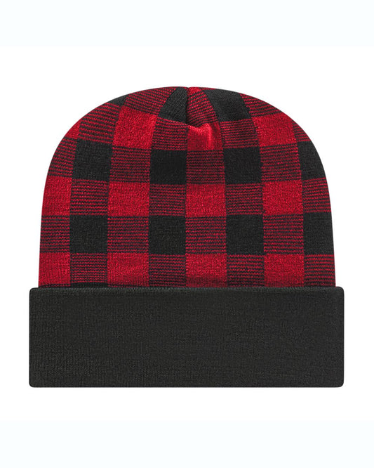 CAP AMERICA USA-Made Plaid Beanie - RKP12