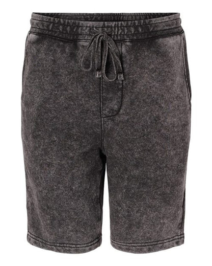 Unisex Mineral Wash Fleece Shorts