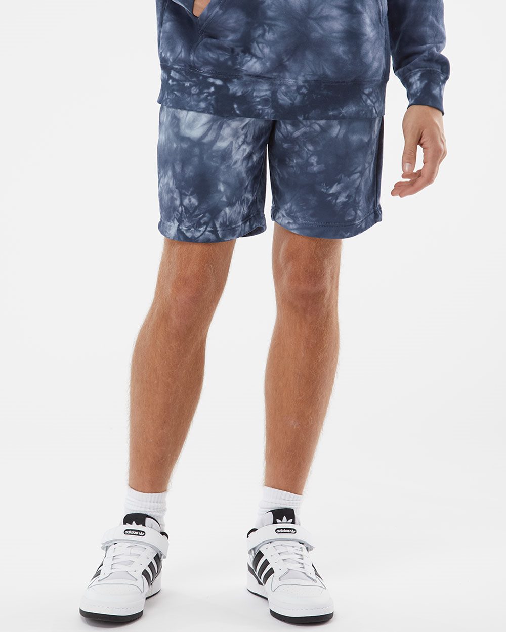 Independent Trading Co. Tie-Dyed Fleece Shorts - PRM50STTD
