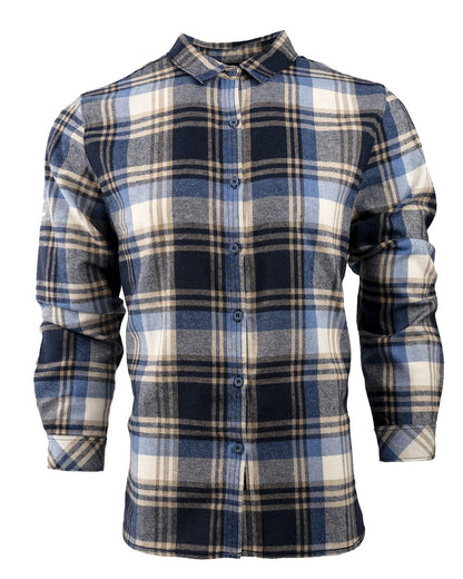 Burnside Women's No Pocket Yarn-Dyed Long Sleeve Flannel Shirt - 5212