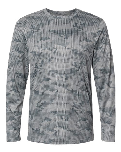Unisex Pompano Performance Camo Long Sleeve T-Shirt