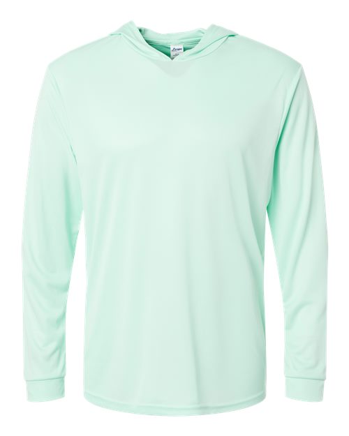 Unisex Bahama Performance Hooded Long Sleeve T-Shirt