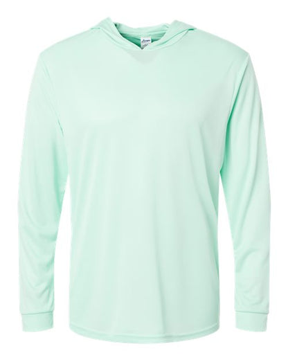Unisex Bahama Performance Hooded Long Sleeve T-Shirt