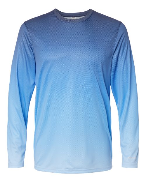 Unisex Barbados Performance Pin Dot Long Sleeve T-Shirt